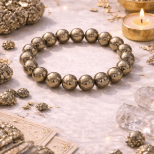 pyrite bracelet